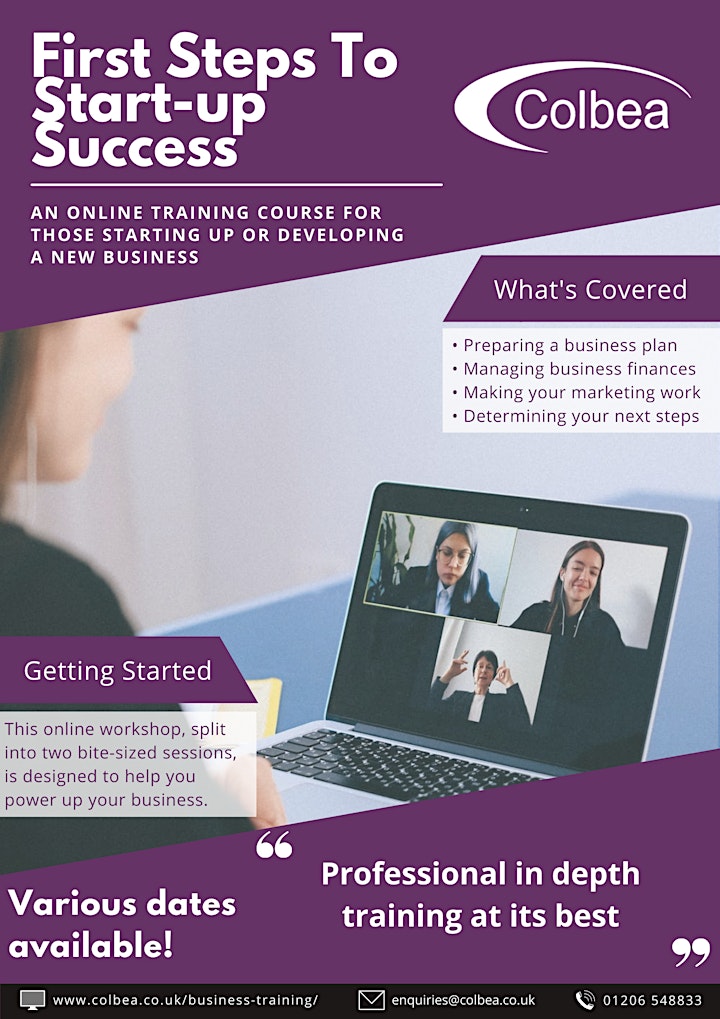 
		First Steps to Start-up Success - April 22 image
