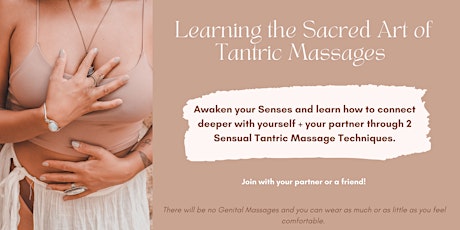 Hauptbild für Learn the Sacred Art of Tantric Massages