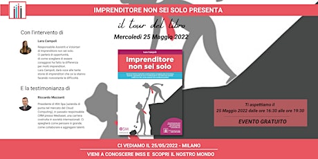 Tour del libro INSS| Milano biglietti