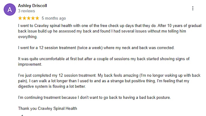 
		FREE Spinal Health Check image

