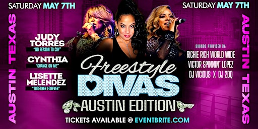 Hauptbild für Freestyle Divas FT: Judy Torres, Cynthia, Lisette, & More (ATX)