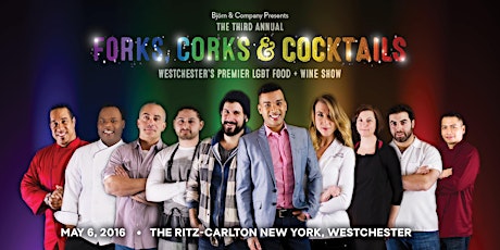 3rd Annual Forks, Corks & Cocktails - Westchester Premier LGBT Food & Wine Show primary image