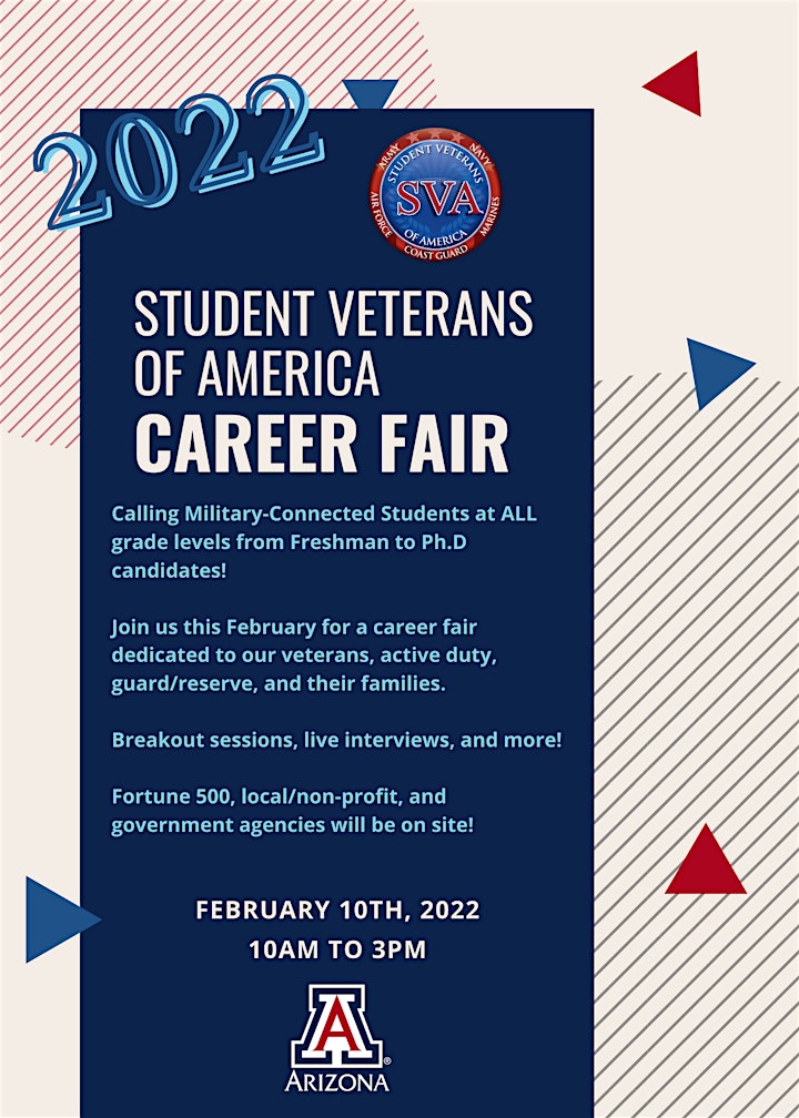  2022 Student Veterans of America Career Fair (STUDENTACCESS) image 