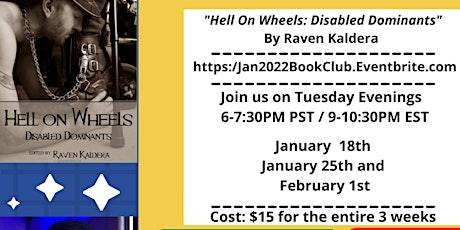 *Virtual Book Club* "Hell On Wheels"  6-7:30PM PST Tuesday 1/18th-2/1st $15