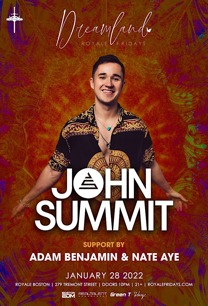 
		John Summit at Royale | 1.28.22 | 10:00 PM | 21+ image
