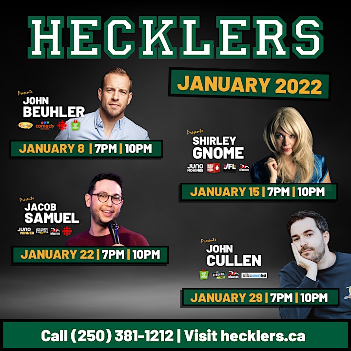 
		Hecklers & Comedy Here Often present: Live Stand up Comedy - Every Saturday image
