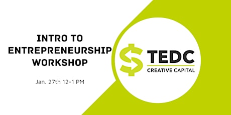 Intro to Entrepreneurship Workshop entradas