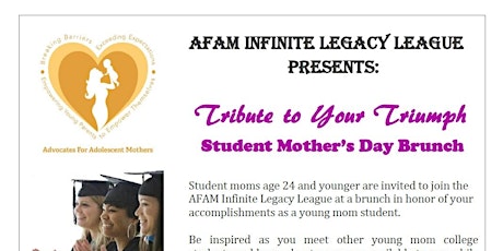 "Tribute to Your Triumph" 2016 Mother's Day Brunch at Roosevelt University primary image