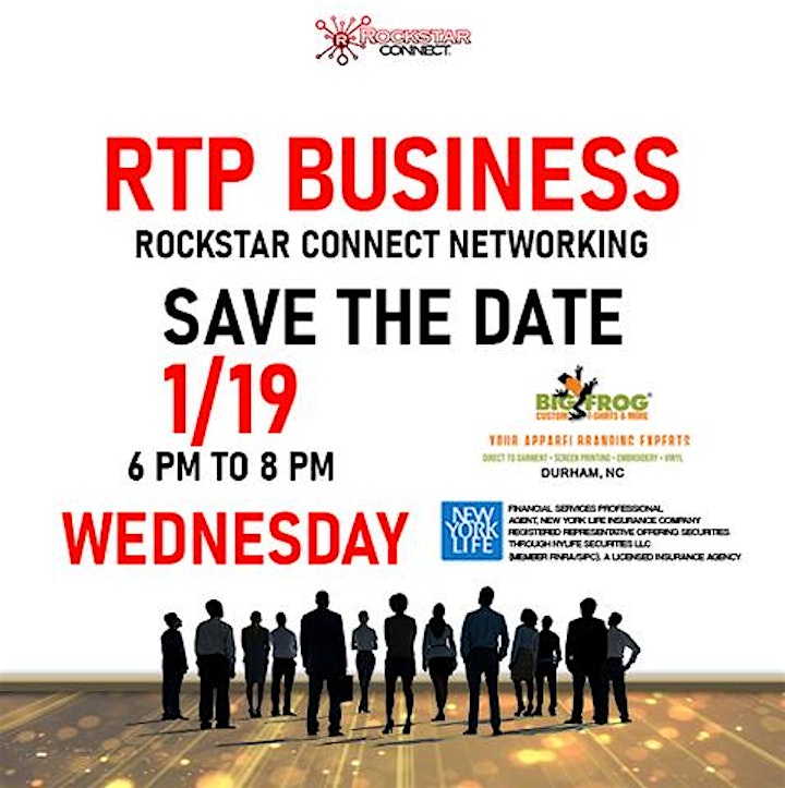 
		Free RTP Business Rockstar Connect Networking Event (January, RTP) image
