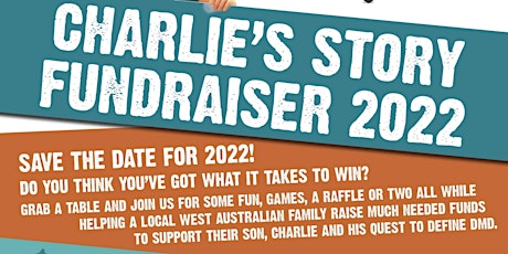 Charlie's Story Fundraiser - Quiz Night : Saturday 19th Feb 2022 - Woodvale tickets