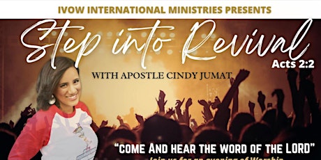 Step into Revival with Apostle Cindy Jumat tickets