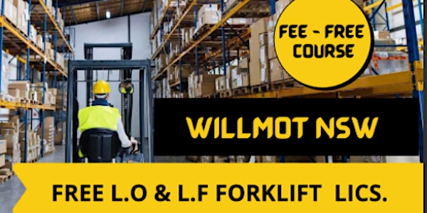 Register your interest for Warehouse Training in Willmot