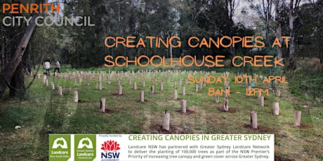 Creating Canopies at Schoolhouse Creek tickets