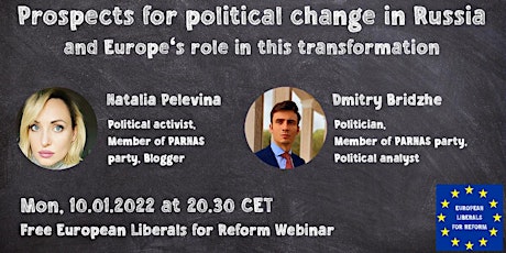 Hauptbild für Prospects for change in Russia & Europe’s role in this - Free ELfR Webinar