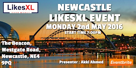 Primaire afbeelding van LikesXL Event Newcastle