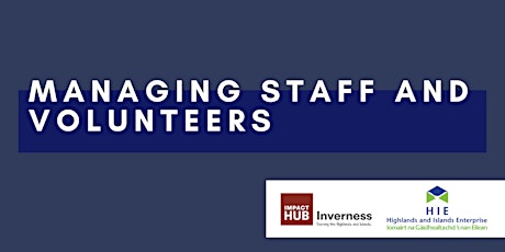 Managing Staff and Volunteers tickets
