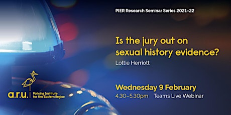 Is the jury out on sexual history evidence? tickets