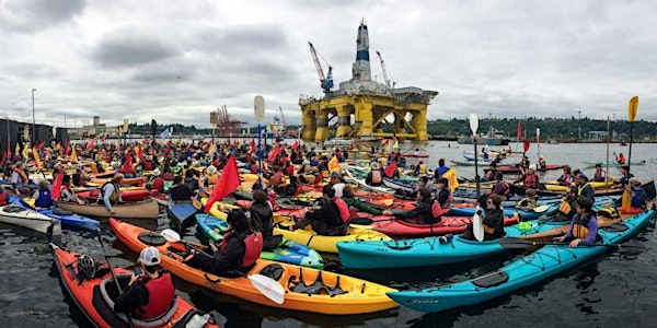 Bus from Toms River, New Jersey to "Stop Offshore Drilling" March in Washin...