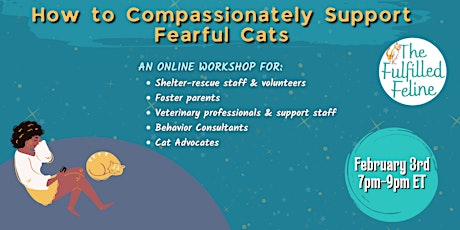How to Compassionately Support Fearful Cats tickets