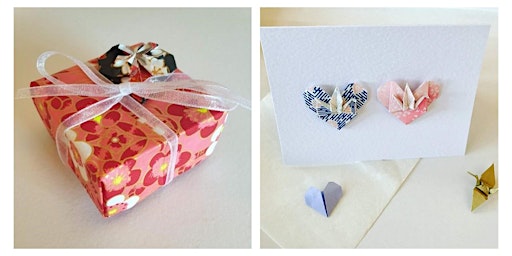 Origami Workshop: Crane within a heart and special Valentine’s gift box primary image