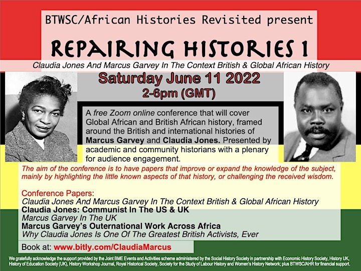 Repairing Histories 1: Claudia Jones And Marcus Garvey image
