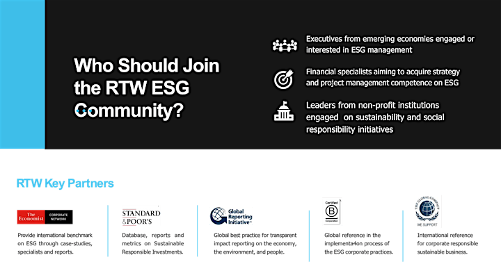 
		RTW ESG  Strategy Design and  Execution Community image
