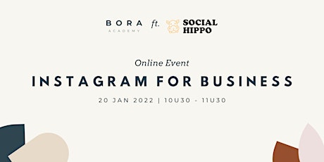Instagram for business: Online event