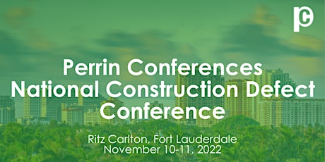 National  Construction Defect Conference tickets