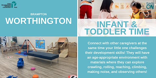 WORTHINGTON- ONLINE PROGRAM - Infant and Toddler Time (Birth-2.5 years)