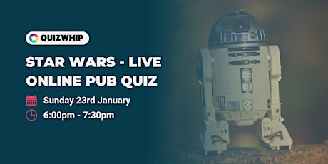 Star Wars - Live Online Pub Quiz tickets