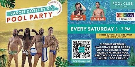 Jason Dottley's Pool Party at Casa Cupula tickets