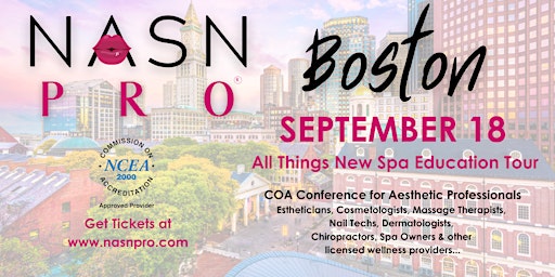 NASNPRO Boston | Conference for Aesthetic Professionals