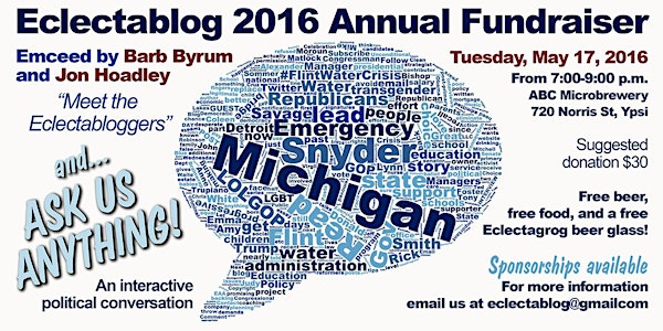 Eclectablog 2016 Annual Fundraiser Party