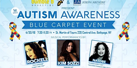 1st Annual Autism Awareness Blue Carpet Event! primary image