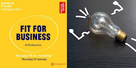 Are You Fit For Funding? - Webinar tickets