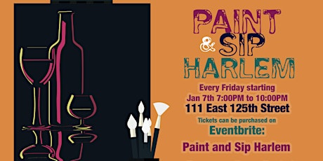 Paint and Sip Harlem tickets