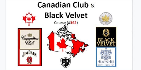 Canadian Club & Black Velvet Tasting Class BYOB (#362) tickets