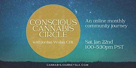 January Online Conscious Cannabis Circle entradas