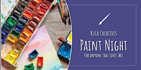 Kula Creatives: A Free Monthly Paint Night - January tickets