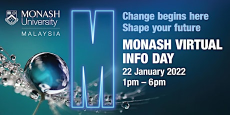 Monash Virtual Info Day biglietti