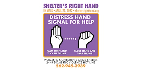 Shelter's Right Hand 26th Annual 5K Walk tickets
