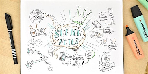 Sketchnotes auf der Couch! Onlinekurs primary image
