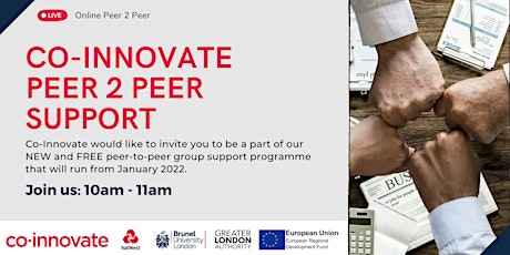 Co-Innovate  Peer 2 Peer Group Support -#6