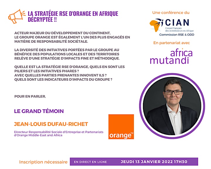 
		Image pour La stratégie RSE d’Orange en Afrique décryptée !!! 
