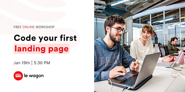 [FREE Workshop] Code your first landing page!