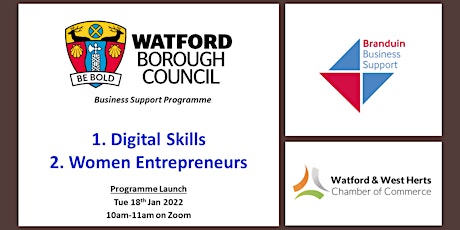 Watford | Business Advice & Digital Skills - Programme Launch tickets