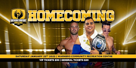 Southern Territory Wrestling Presents: Homecoming tickets