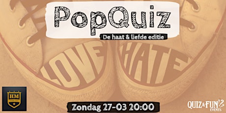 PopQuiz, Haat & liefde editie | Groningen tickets