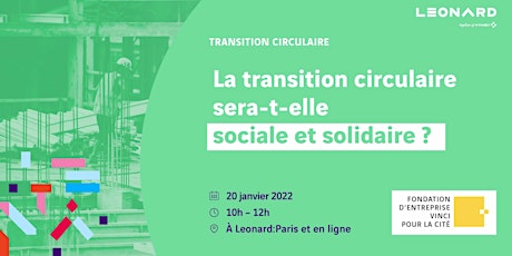La transition circulaire sera-t-elle sociale et solidaire ? billets