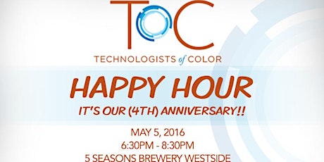 ToC Happy Hour - 4th Anniversary primary image